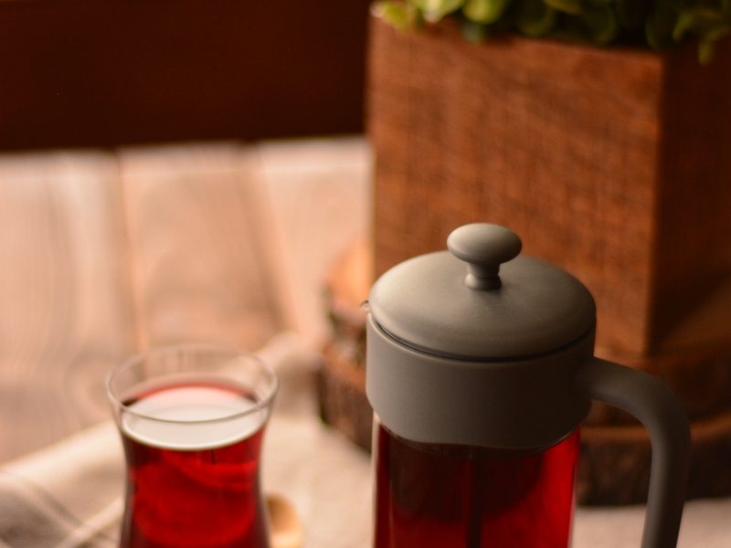 Gift French Press 350 ml Gri Taşev